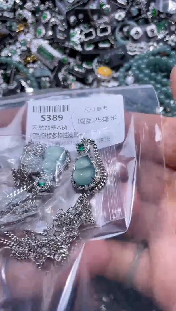 【闪购商品】翡翠颈饰未镶嵌S389项链 多样性发其一