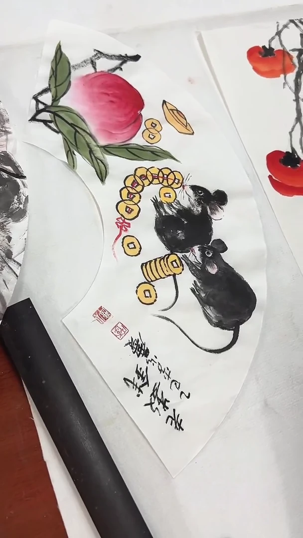 国画李火庆/国画/花鸟