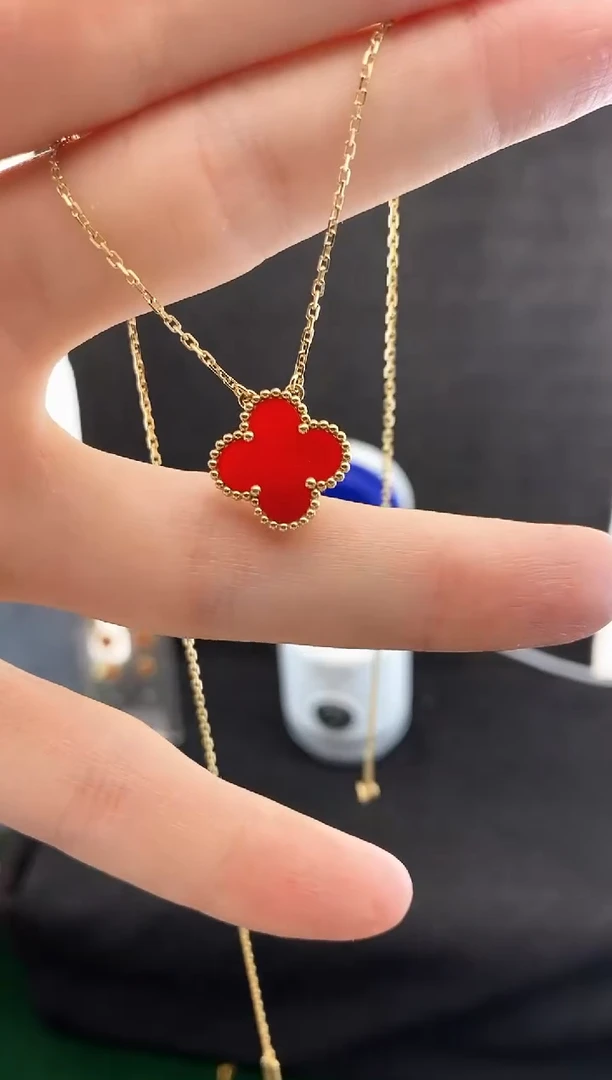 【闪购商品】玛瑙/玉髓项链18K金镶嵌.