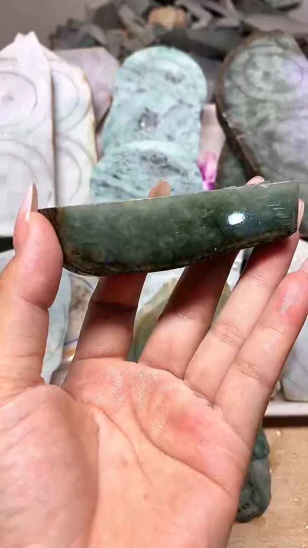 裸石翡翠天然缅甸翡翠A货69