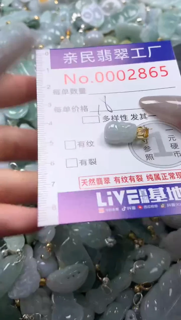 颈饰未镶嵌翡翠2865