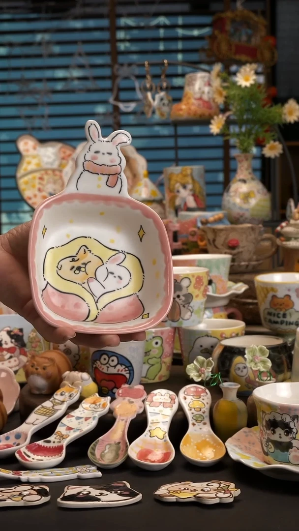 【闪购商品】【原创设计】景德镇手绘陶瓷