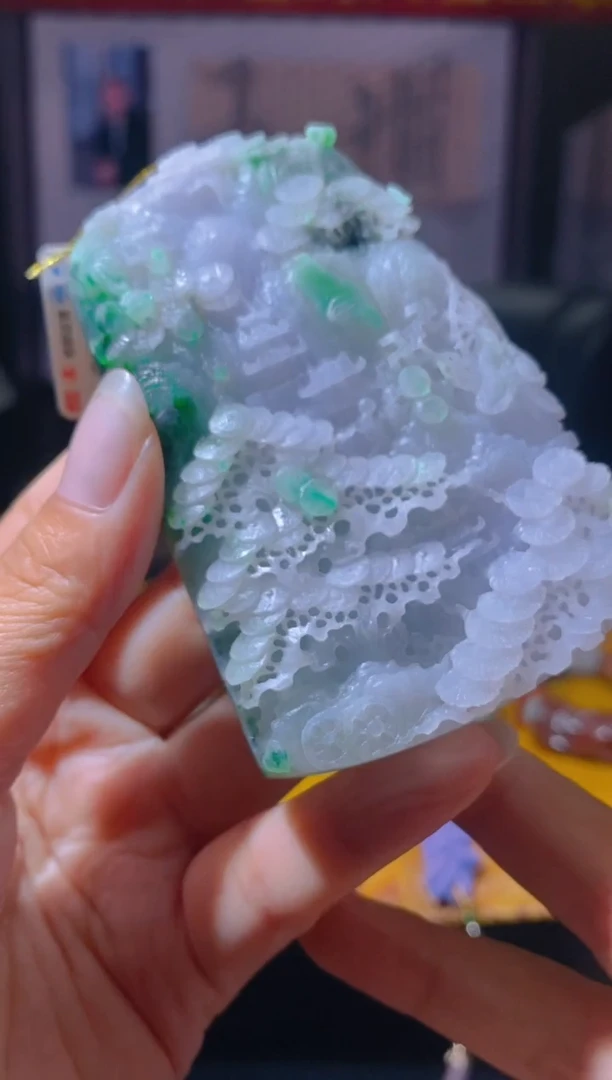 未镶嵌定制翡翠LL翡翠毛货FW-77