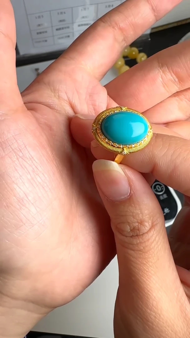 【闪购商品】绿松石戒指未镶嵌WY0305043