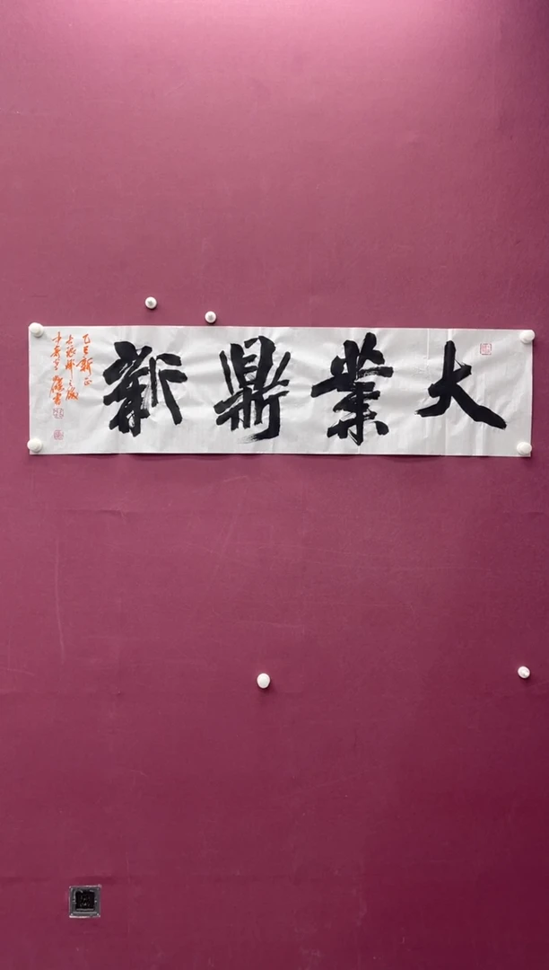 【闪购商品】书法大业鼎新书法作品