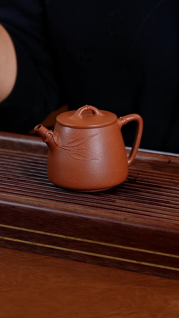 茶壶紫砂李能发沉香泥高石瓢200cc