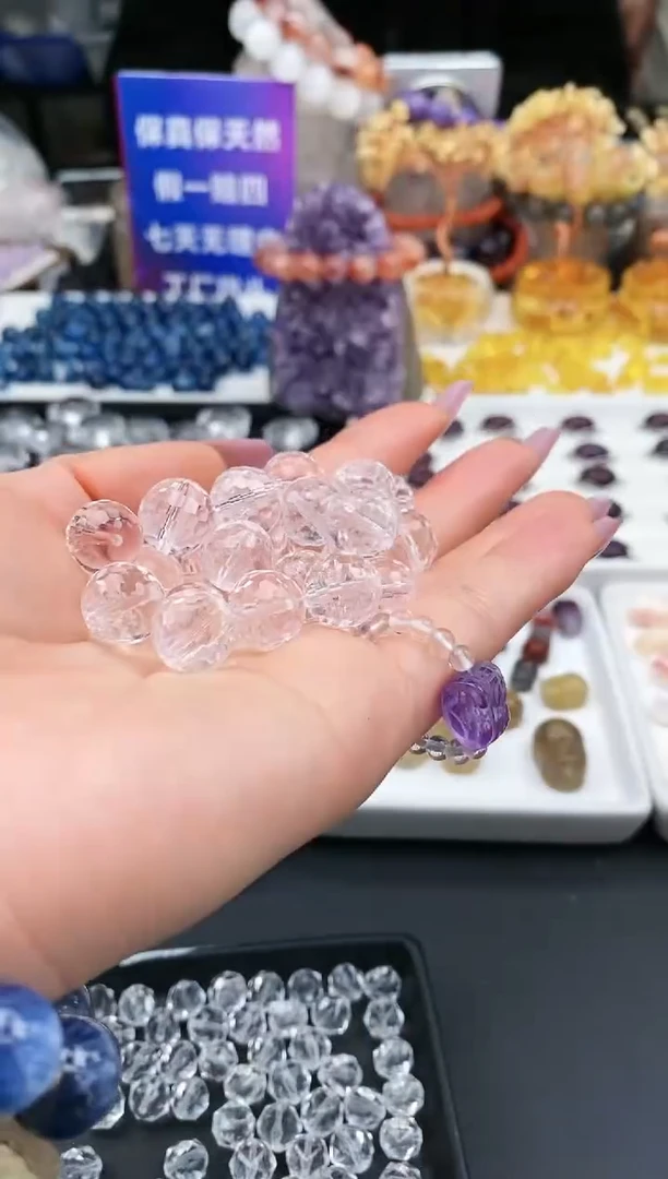 【闪购商品】水晶颈饰未镶嵌54a多样性发其一2/7/2个