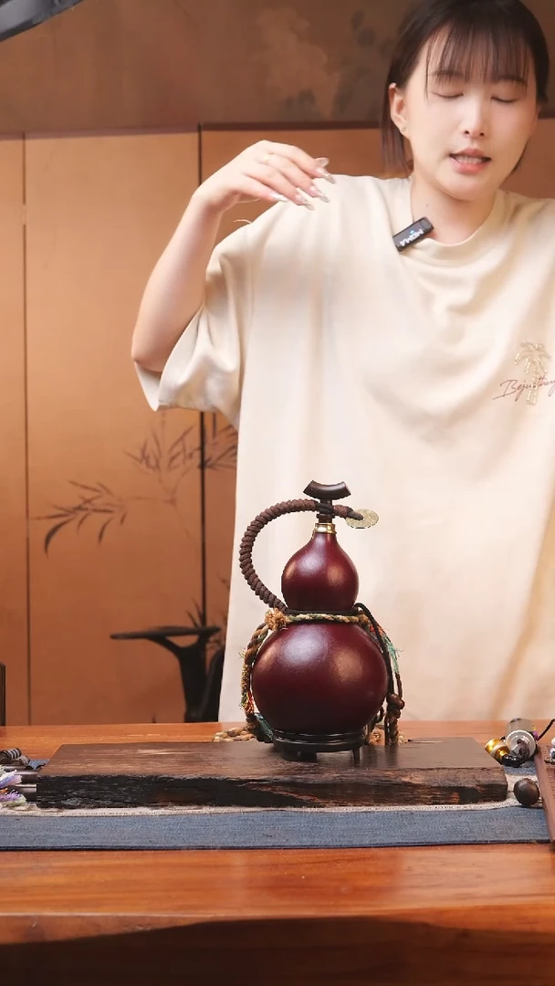 1793号精品大漆葫芦防腐防渗装水茶酒