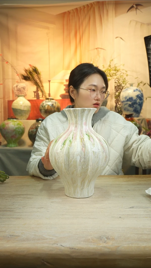 高度29口径10陶瓷花器