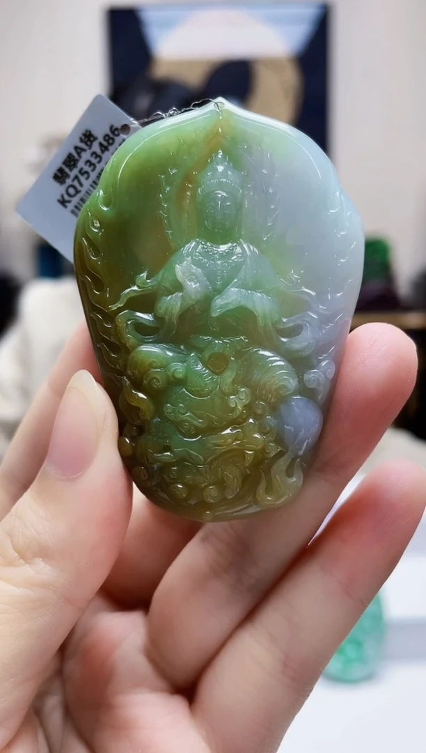 未镶嵌定制翡翠吊坠177