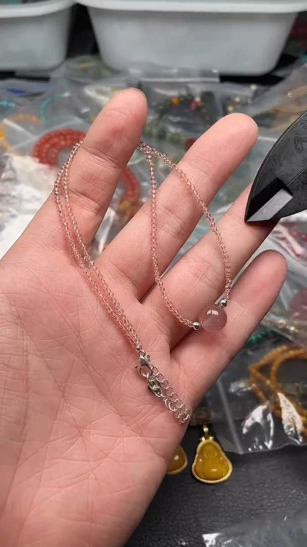 未镶嵌颈饰水晶多样性发货拍一发一