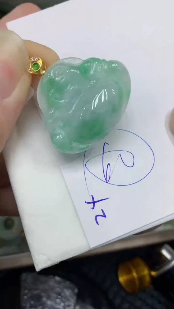颈饰未镶嵌翡翠缅甸A货翡翠