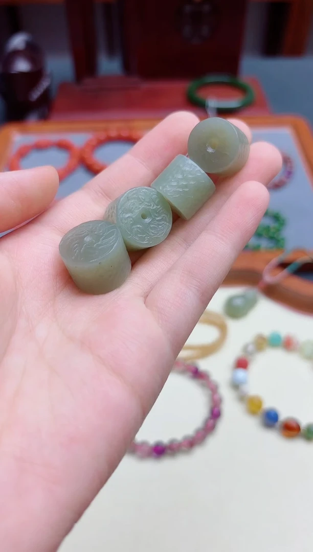 和田玉未镶嵌颈饰和田玉晴水配珠*1 ZD多样发一