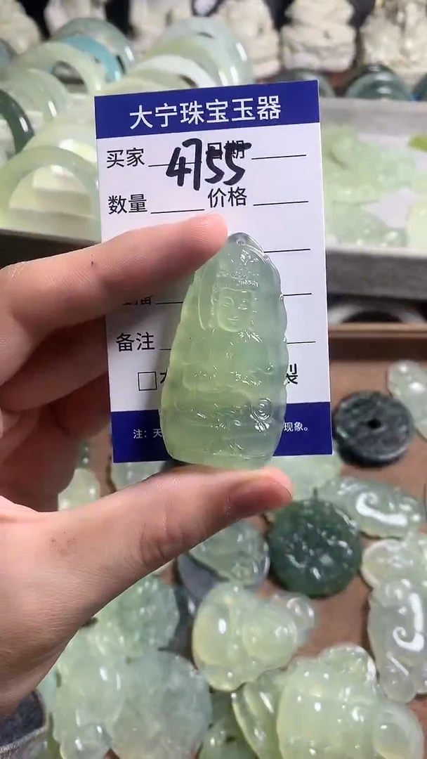 未镶嵌蛇纹石玉颈饰4755