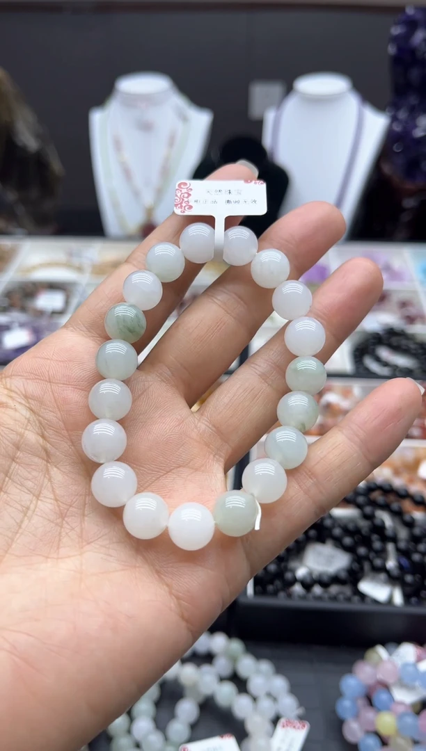 【闪购商品】水晶手链未镶嵌天山翠手串