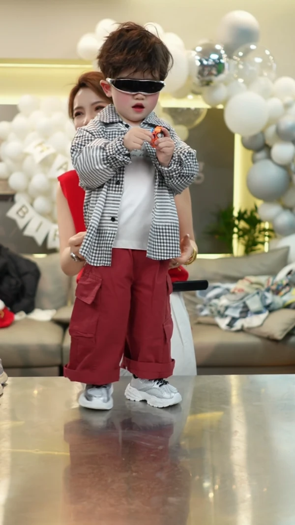 【棉逗熊品牌】男童韩版春季休闲时尚男童三件套套装-141春