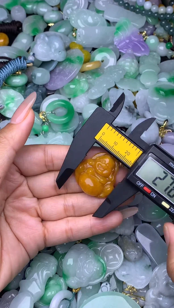 翡翠未镶嵌颈饰天然缅甸翡翠吊坠