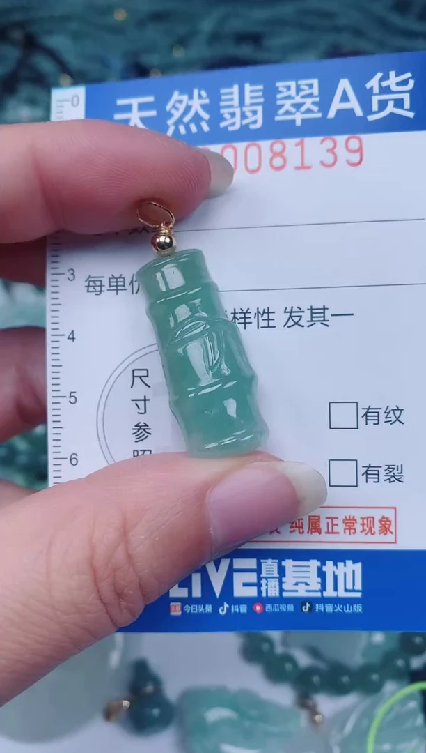 颈饰未镶嵌翡翠00008139