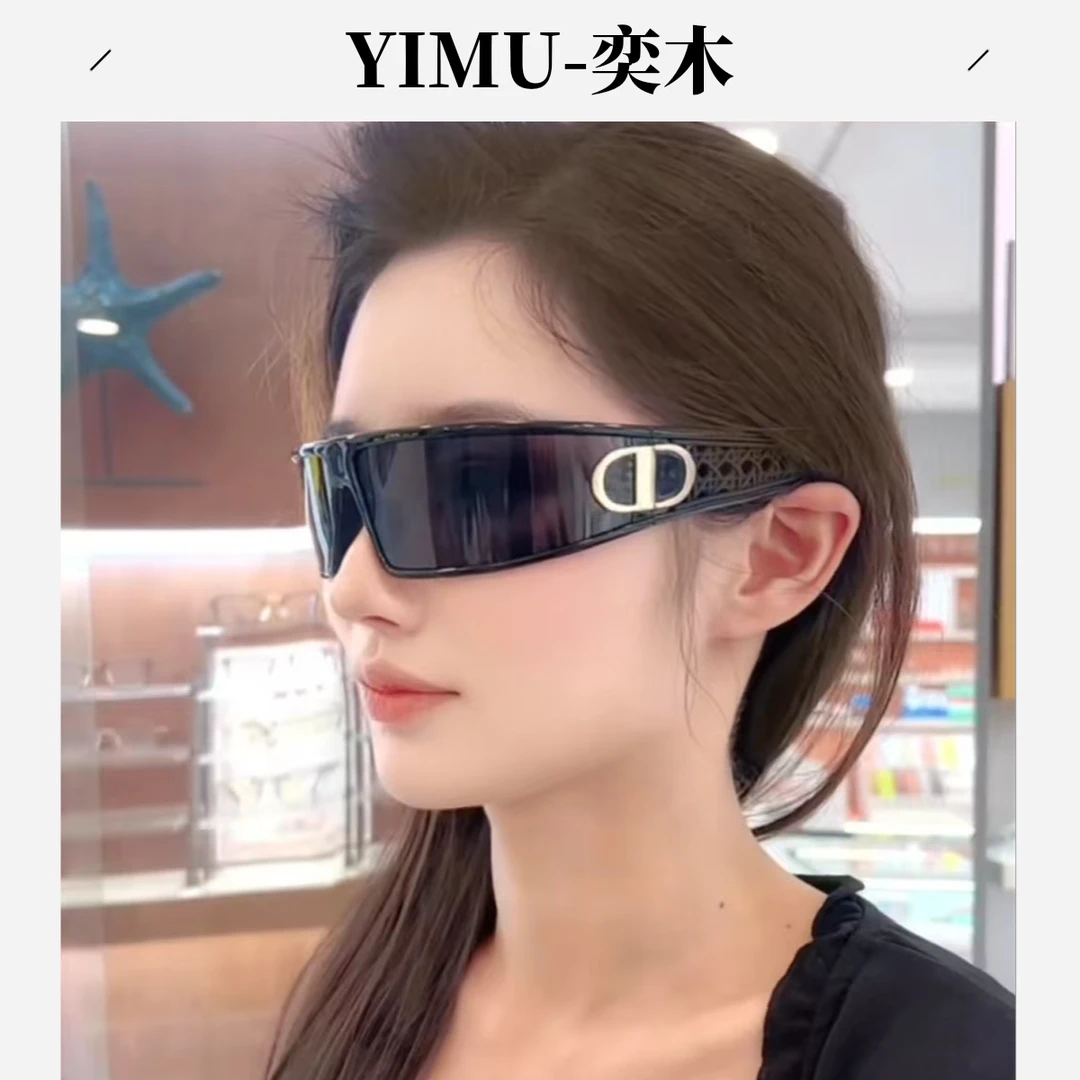 奕木潮流发箍墨镜网红街拍百搭眼镜跑步防紫外线凹造型护目镜