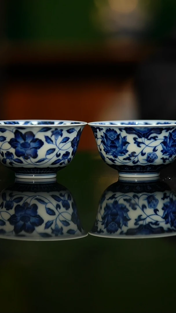 【闪购商品】洪印慕明缠枝莲两只~~