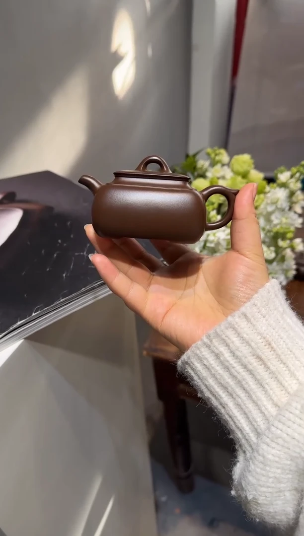 茶壶紫砂竹**帅长四方 紫砂壶