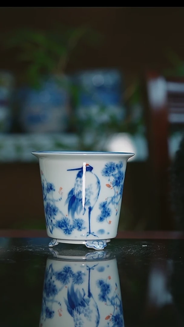 【闪购商品】手绘陶瓷内口7高8深