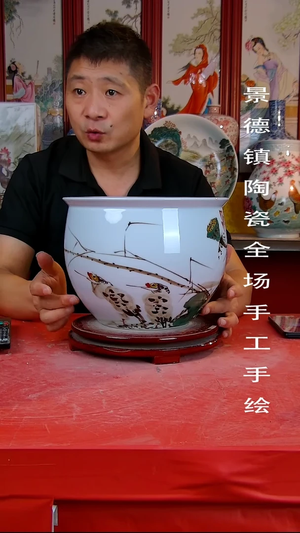 摆件景德镇陶瓷 全场手工手绘10
