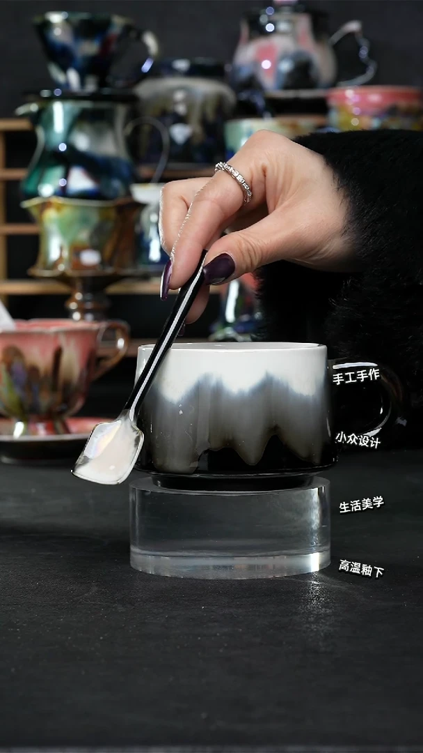 设计师款景德镇森涩手创陶瓷（食品级）781