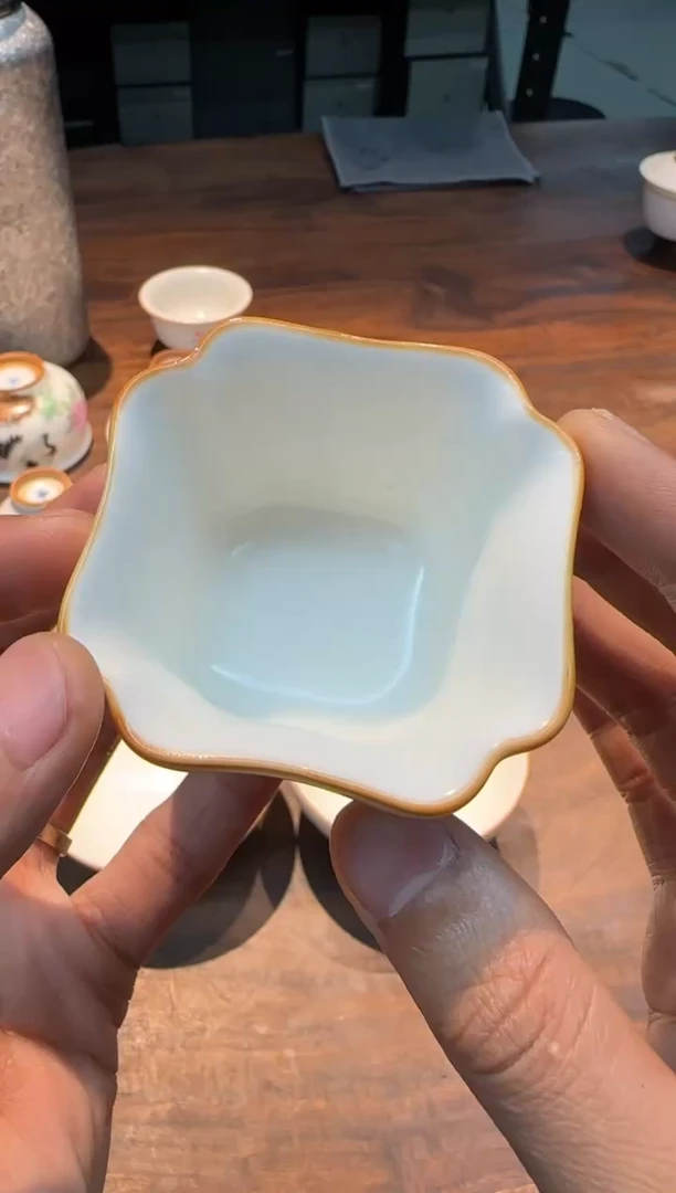 溪陶坊 四方杯...........