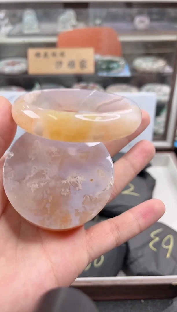 未镶嵌手镯石英质玉63圈口 （赠品镯心）3648549