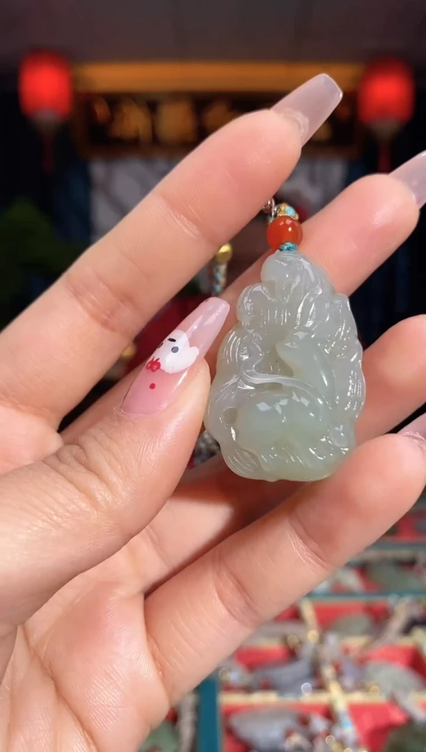 【闪购商品】和田玉颈饰未镶嵌凤九