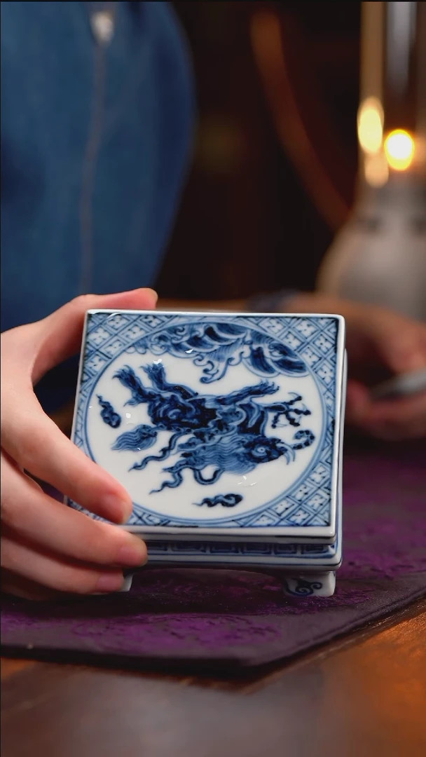 与君赏瓷海象底座