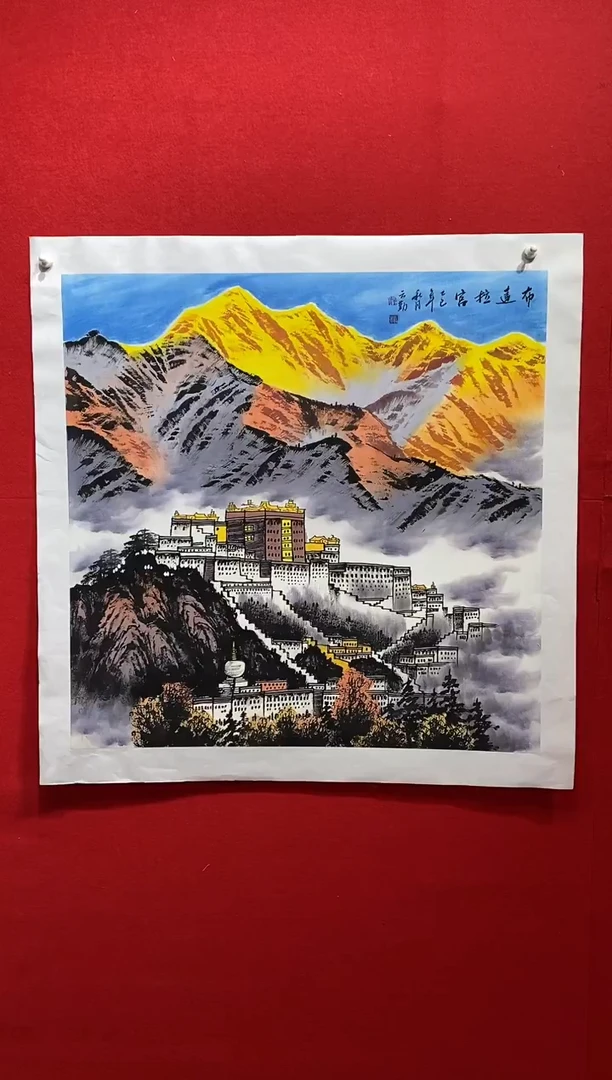 国画国画NYQ杰牛云勤老师作品