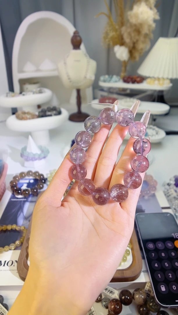 未镶嵌手链水晶玻利维亚紫水手串多样性发其一