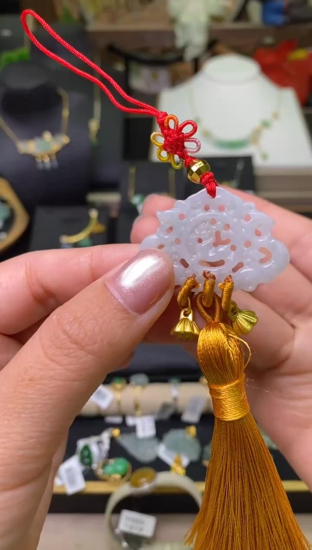 【闪购商品】翡翠颈饰未镶嵌多样性发其一净货18046