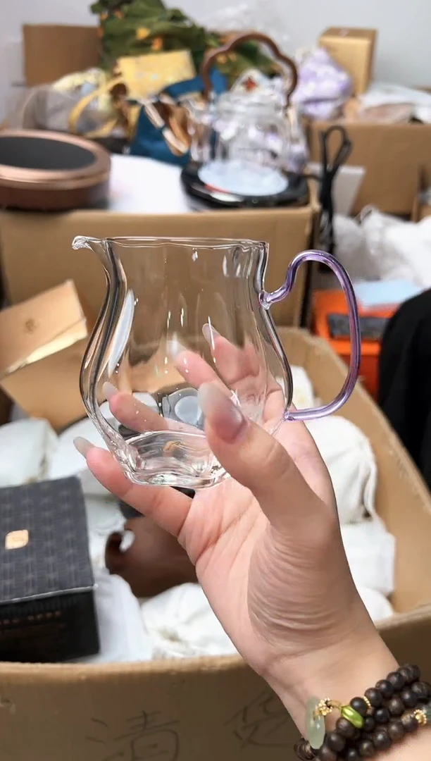 禾墨云华茶海浅紫色