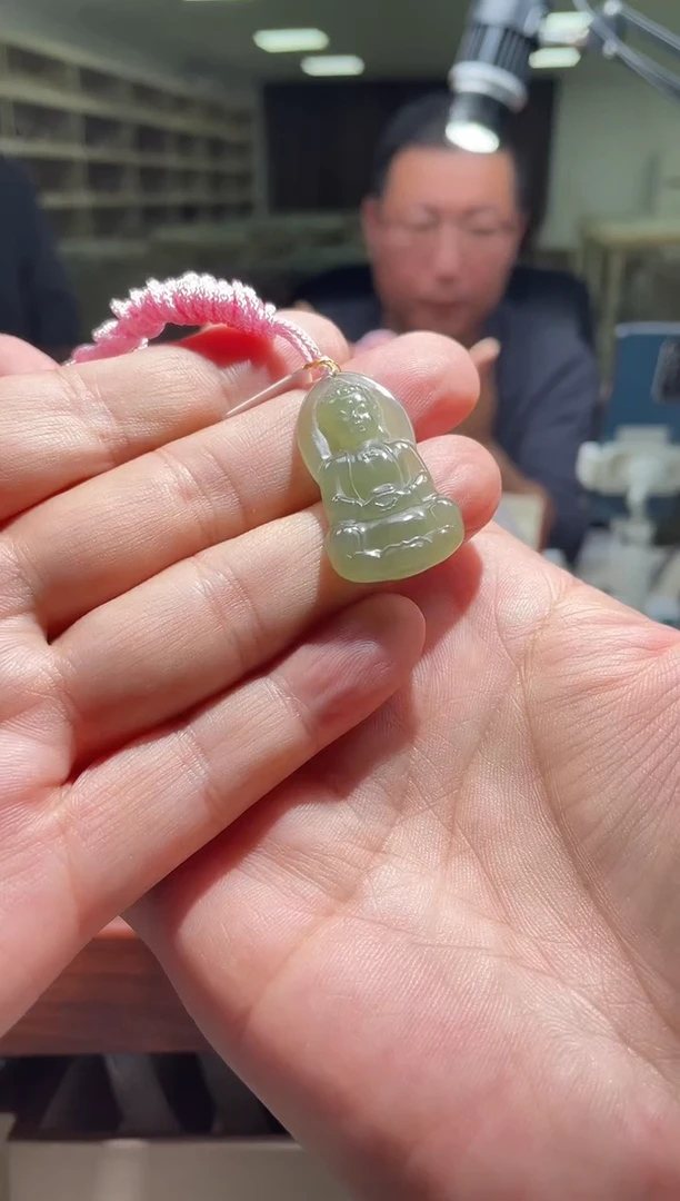 颈饰未镶嵌和田玉宝宝佛多样性发货其一
