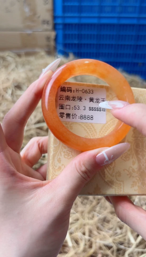 未镶嵌手镯石英质玉H-0633