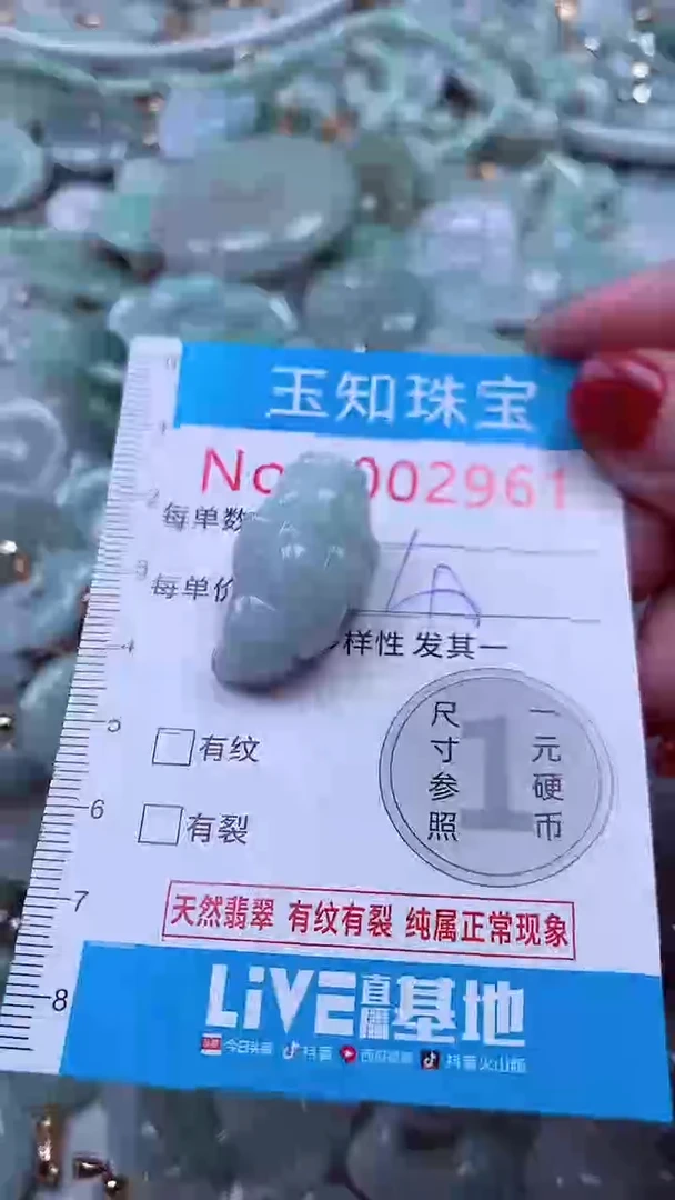 吊坠(不含链)未镶嵌翡翠2961