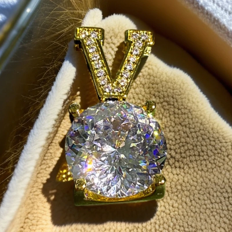 吊坠 【高级定制】收藏级轻奢时尚设计吊坠XG331020