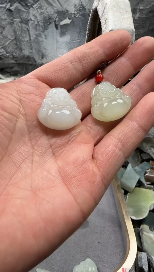 和田玉未镶嵌颈饰吊坠多样性拍一发一件