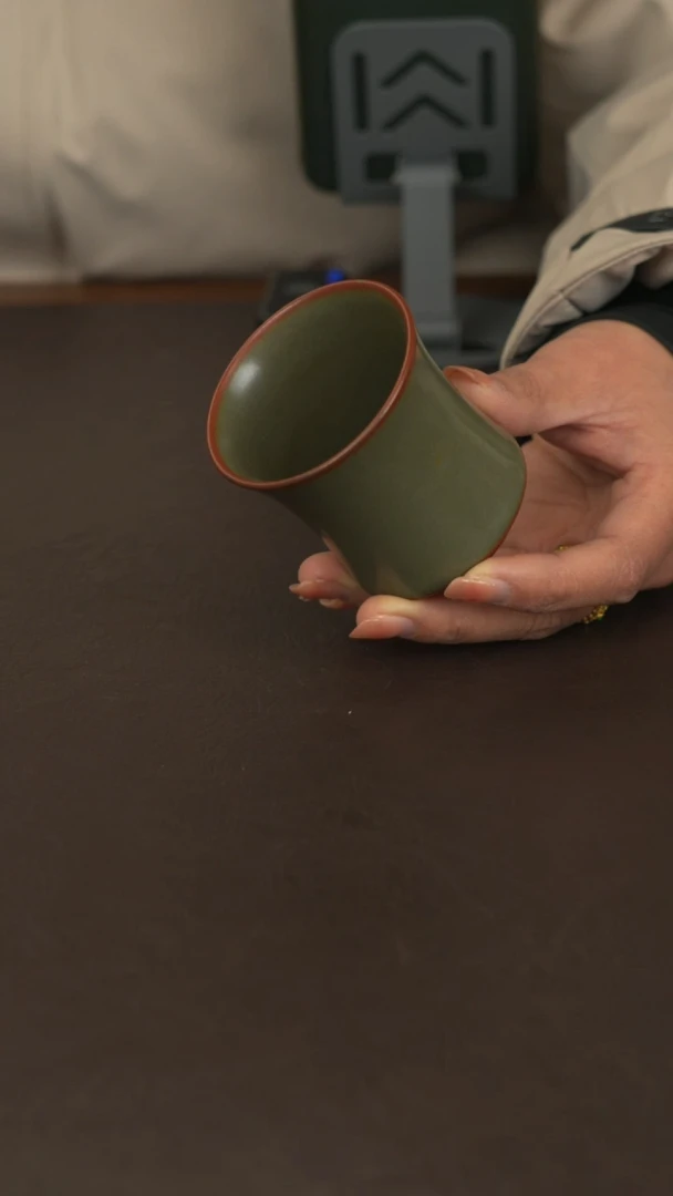 瓷瓷 宣宝汝瓷原矿原釉手工作品