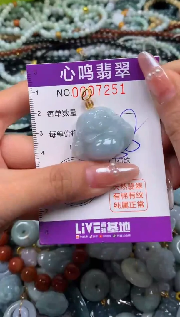 颈饰未镶嵌翡翠闪购007251