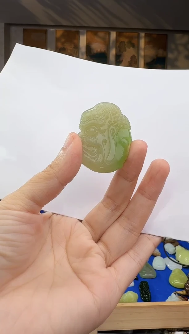 未镶嵌和田玉挂件拍一发一