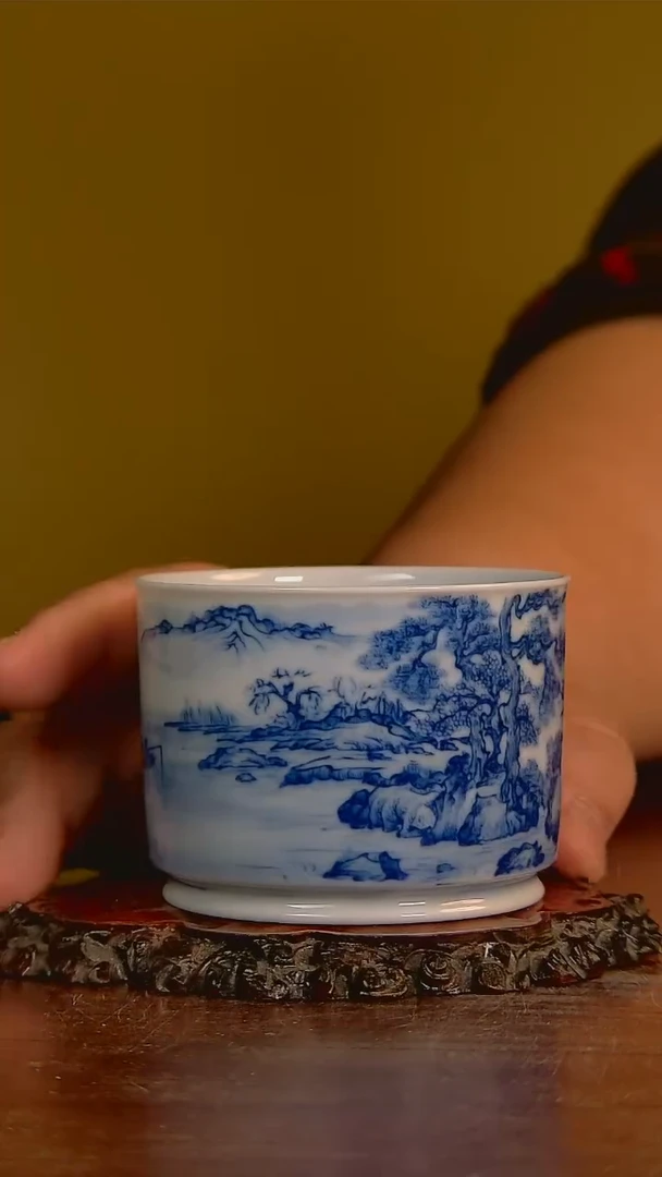 【闪购商品】杯手工手绘杯杯很美丽