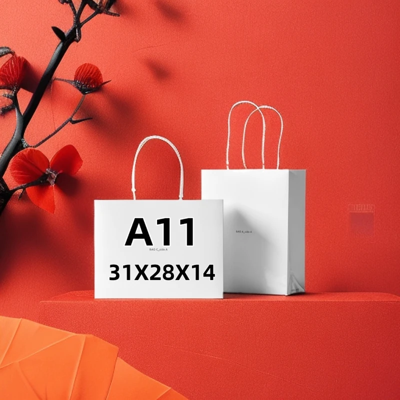 A11-新款高端时尚大容量子母托特包（红)M46987