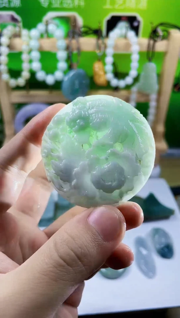 颈饰未镶嵌翡翠翡翠翡翠529