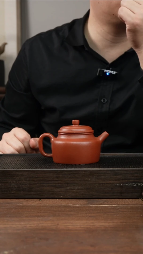 茶杯紫砂@*全手朱泥德钟     220CC