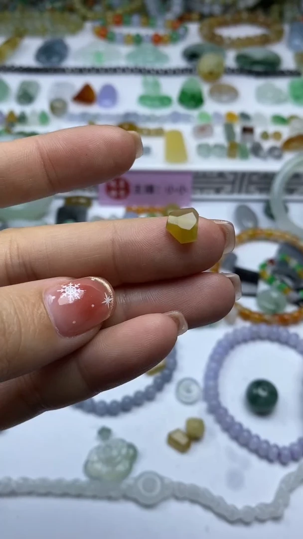未镶嵌定制翡翠昵毛货定制不退不换