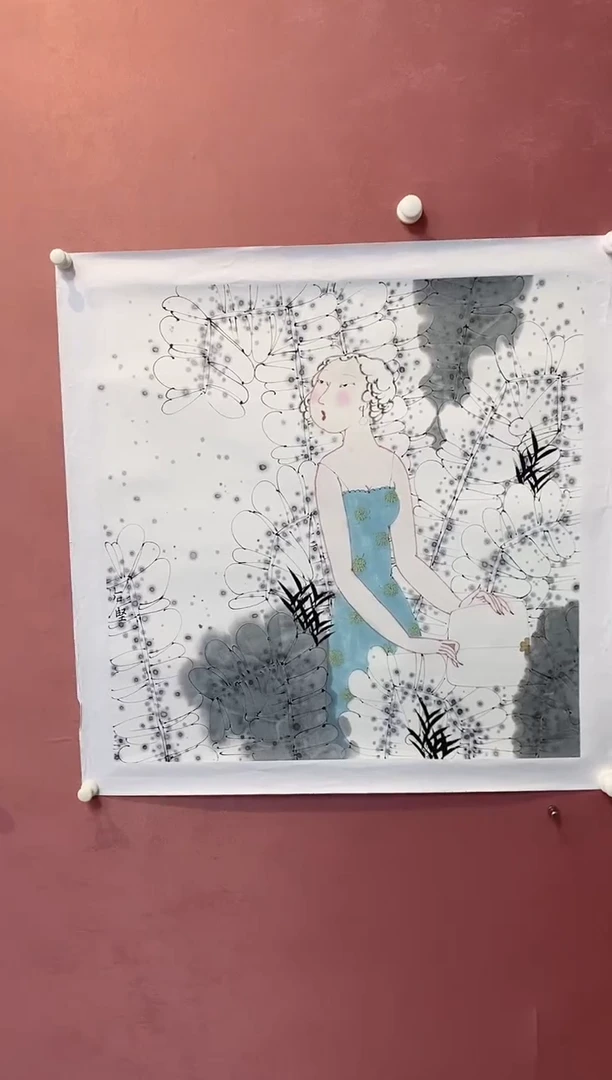 国画欧阳石坚国画作品福利